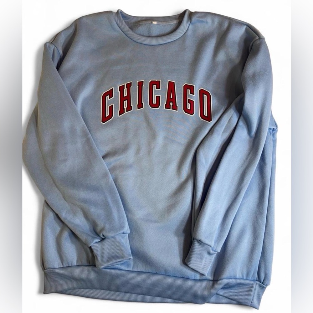 Blue Chicago Sweater